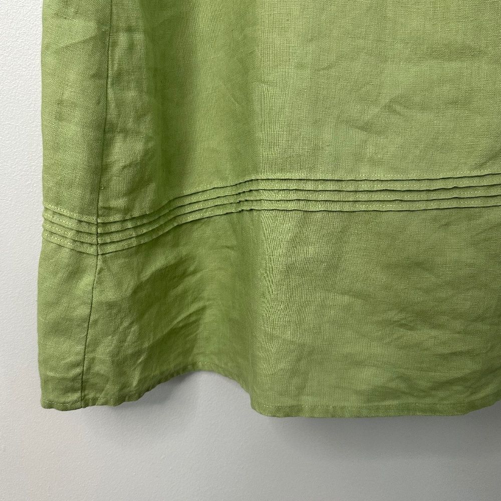 Choices 100% linen skirt with drawstring - Picture 3 of 5